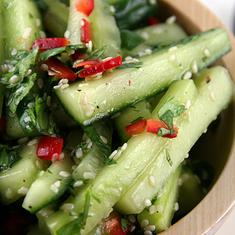 Image of Asian Cucumber Salad, Forkd